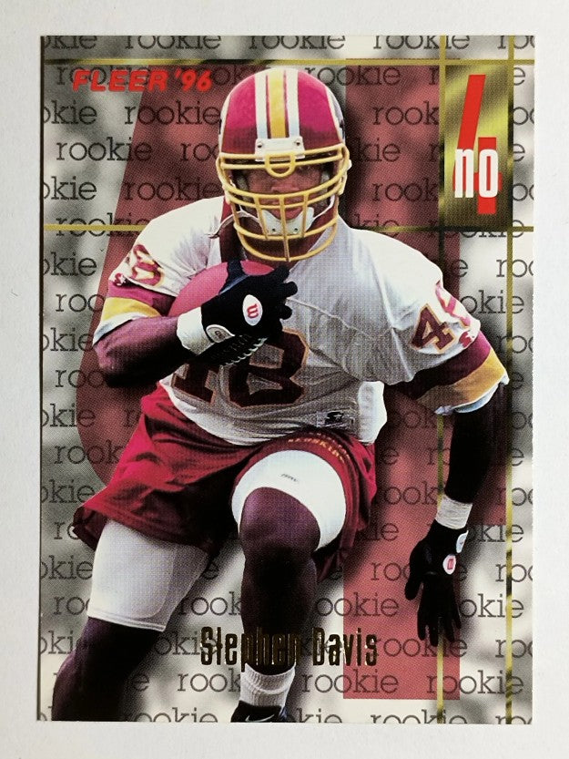 1996 Fleer #149 Stephen Davis RC