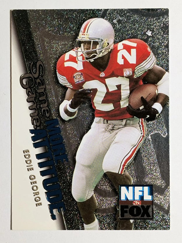 1996 SkyBox Impact More Attitude #5 Eddie George