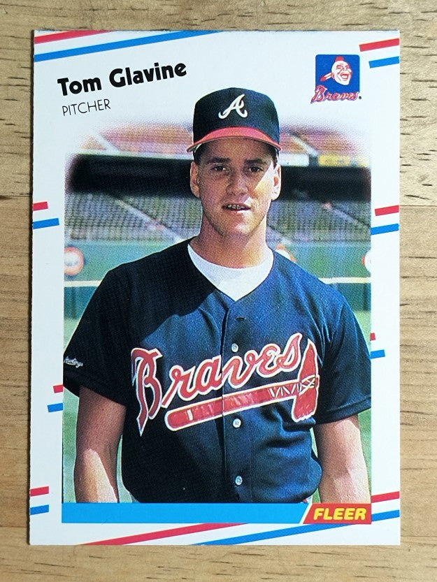 1988 Fleer #539 Tom Glavine RC