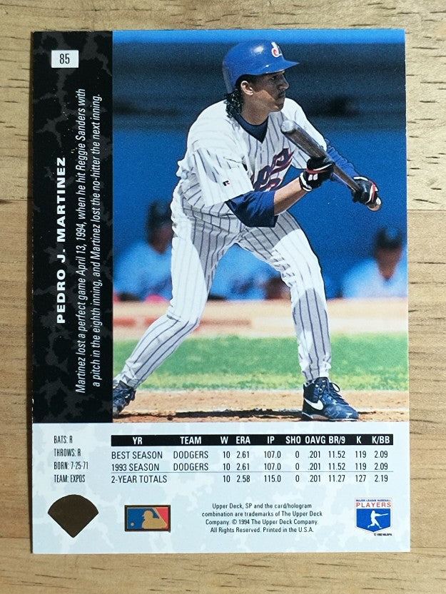 1994 SP #85 Pedro Martinez