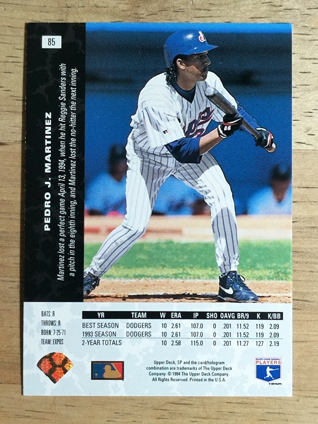 1994 SP #85 Pedro Martinez