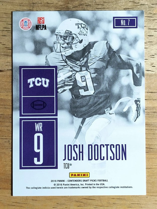 2016 Panini Contenders Draft Picks Game Day Tickets #7 Josh Doctson