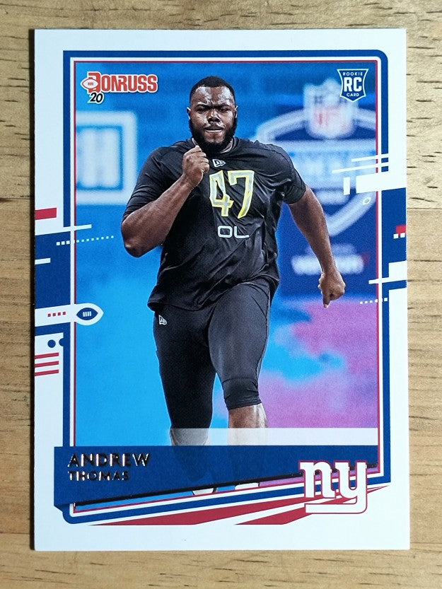 2020 Donruss #253 Andrew Thomas RC