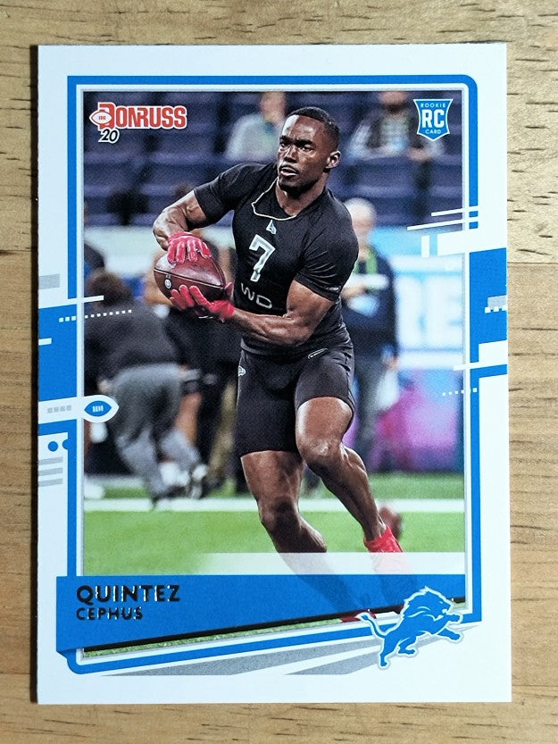 2020 Donruss #280 Quintez Cephus RC