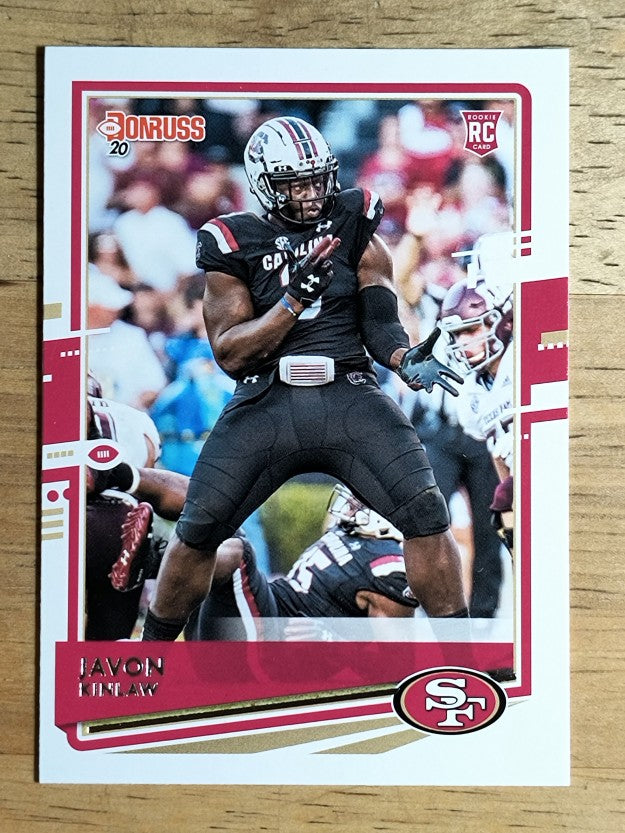 2020 Donruss #265 Javon Kinlaw RC