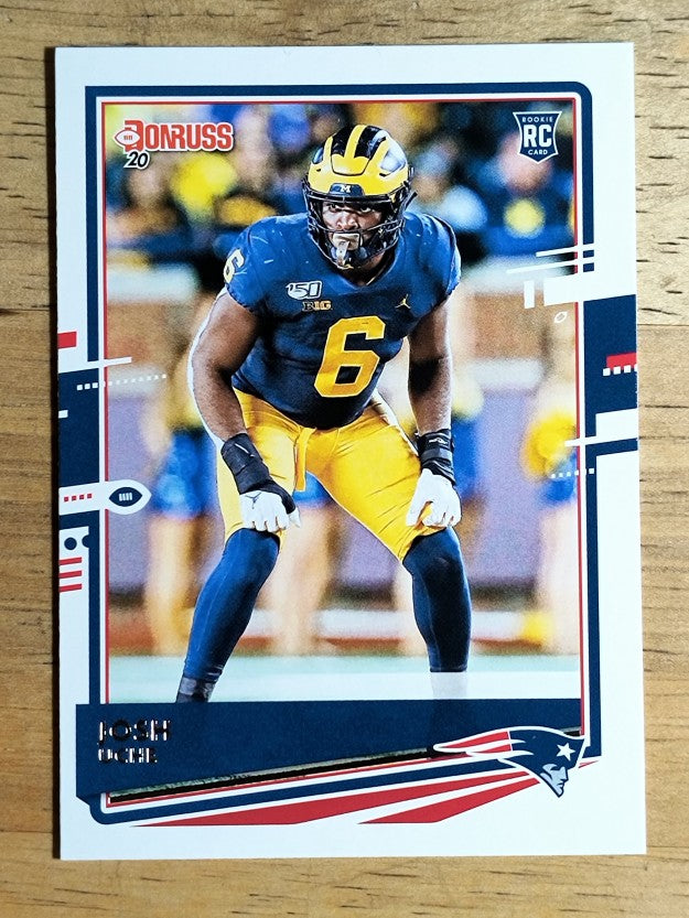 2020 Donruss #287 Josh Uche RC