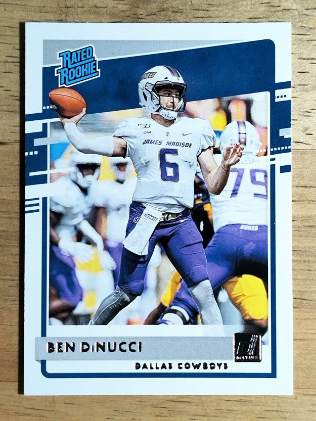 2020 Donruss #350 Ben DiNucci RR RC