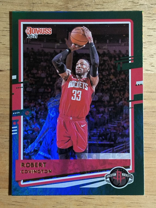 2020-21 Donruss Green Flood #80 Robert Covington