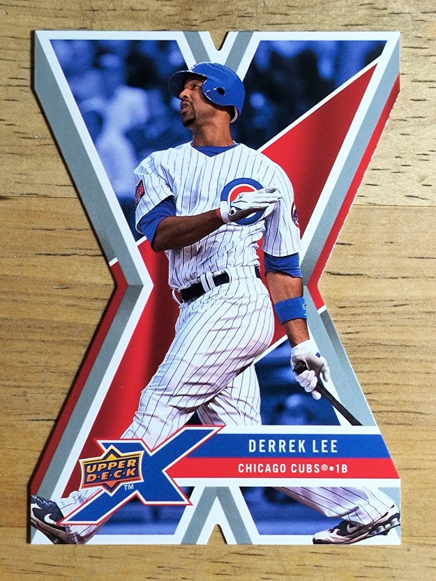 2008 Upper Deck X Die Cut #18 Derrek Lee