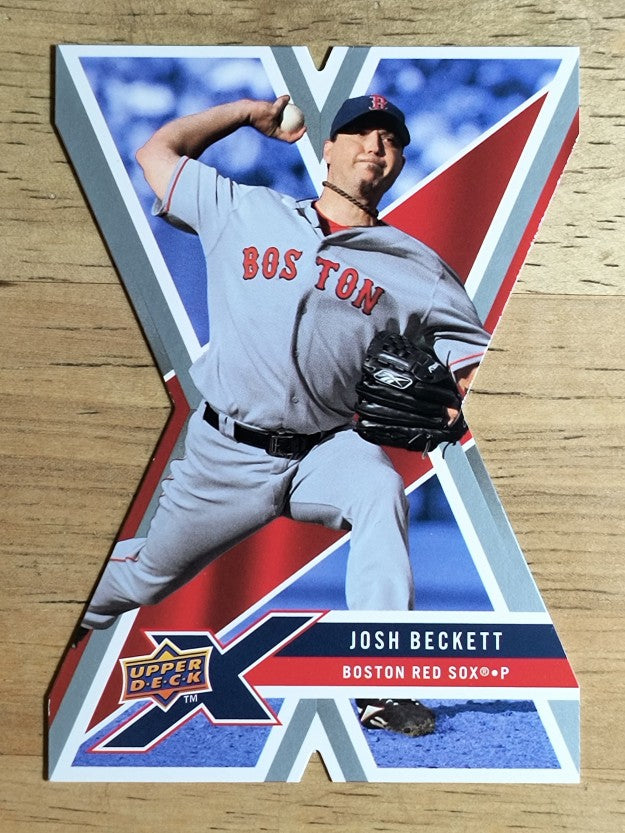 2008 Upper Deck X Die Cut #15 Josh Beckett