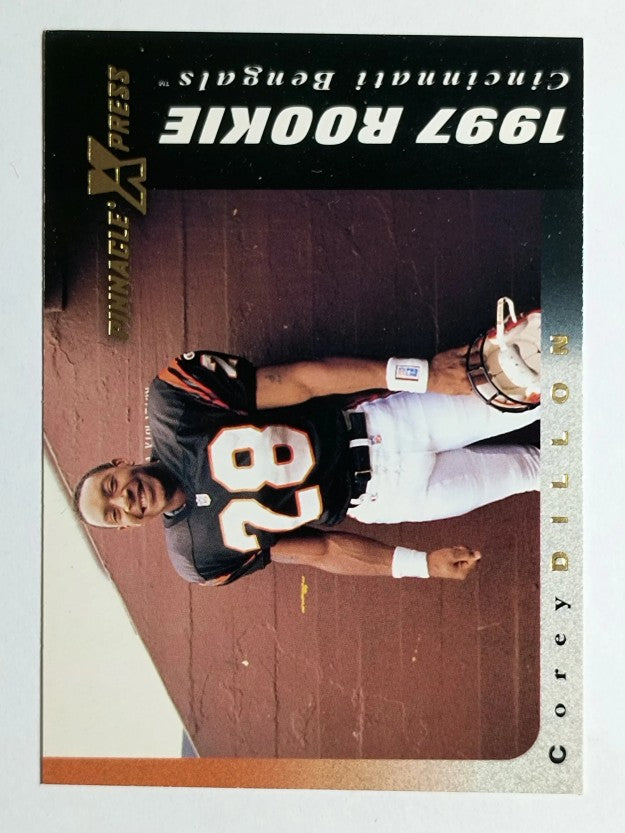 1997 Pinnacle X-Press #126 Corey Dillon RC