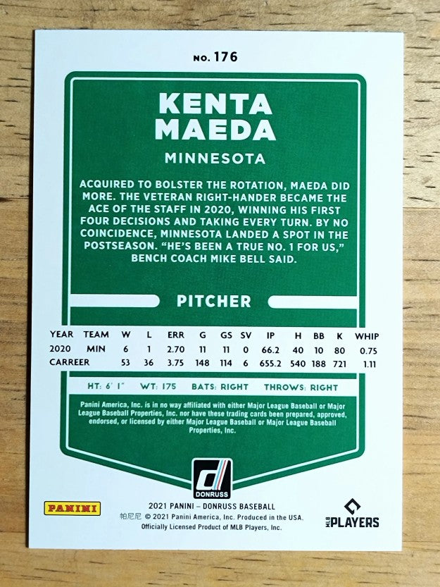 2021 Donruss #176 Kenta Maeda