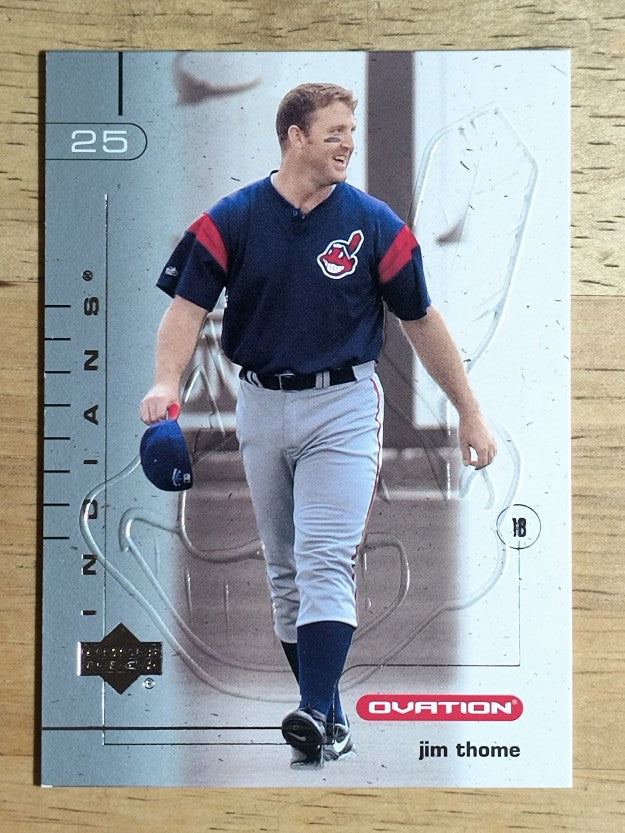 2002 Upper Deck Ovation Silver #7 Jim Thome