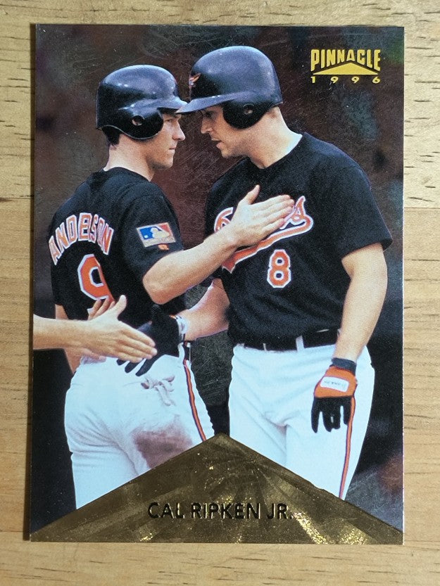 1996 Pinnacle Foil #214 Cal Ripken