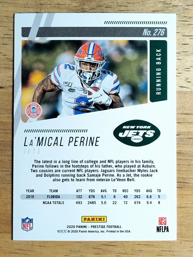 2020 Prestige #276 La'Mical Perine RC