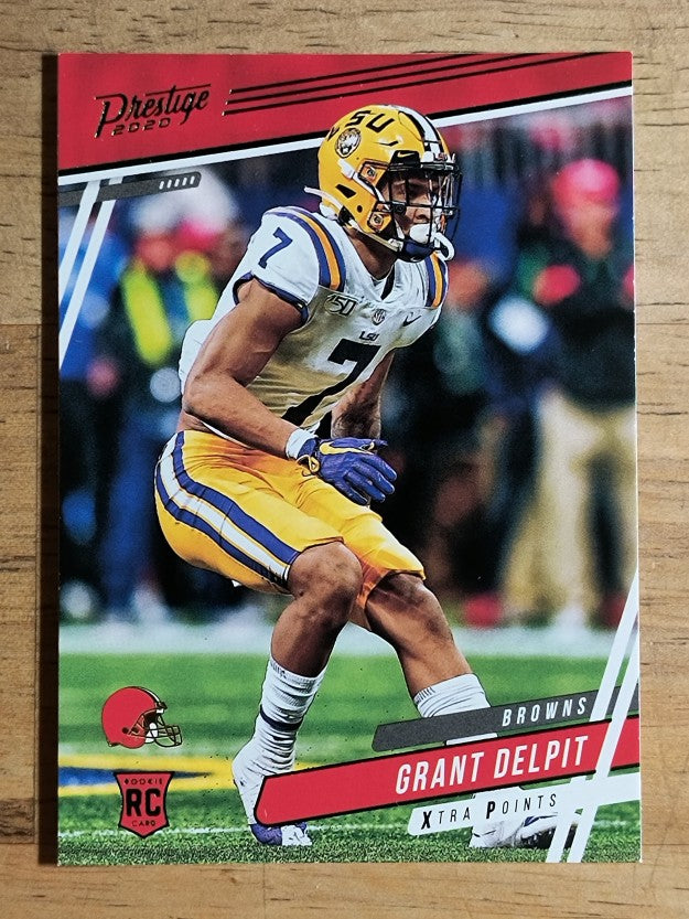 2020 Prestige Xtra Points Green #239 Grant Delpit