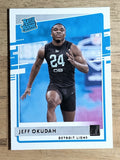 2020 Donruss #343 Jeff Okudah RR RC