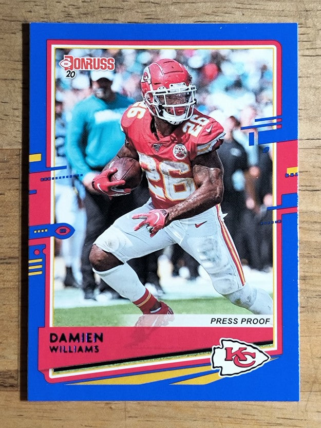 2020 Donruss Press Proof Blue #5 Damien Williams