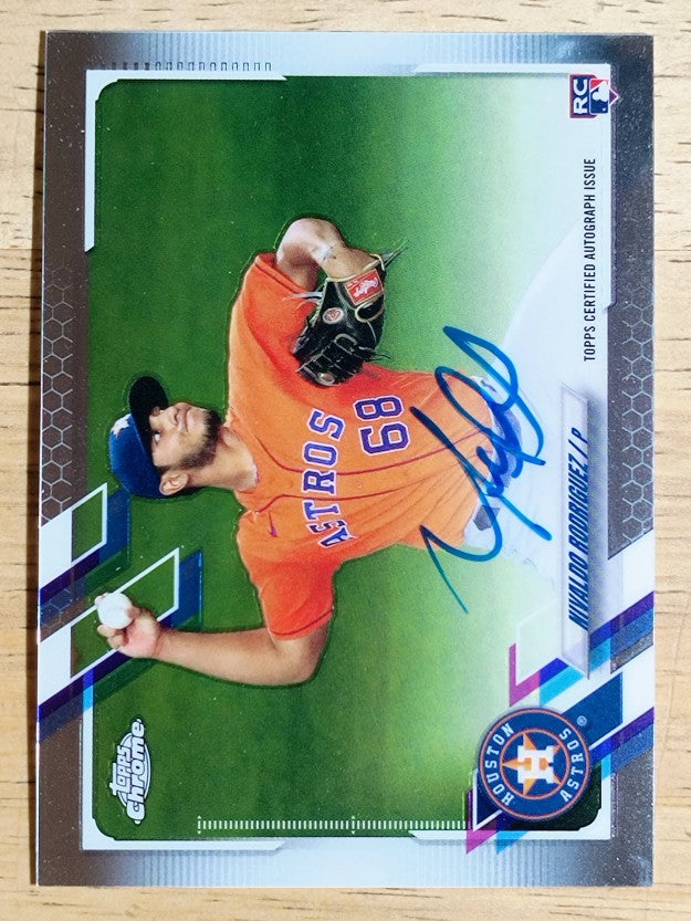 2021 Topps Chrome Rookie Autographs #RANR Nivaldo Rodriguez