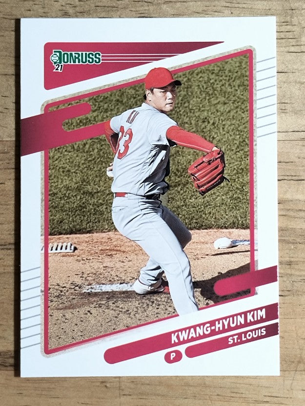 2021 Donruss #110 Kwang-Hyun Kim