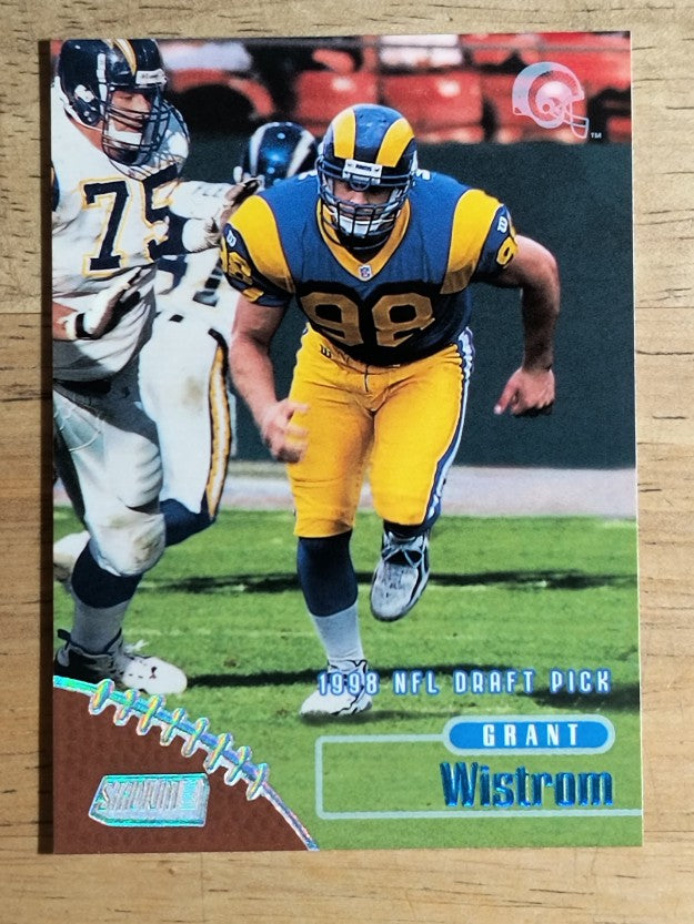 1998 Stadium Club #174 Grant Wistrom RC