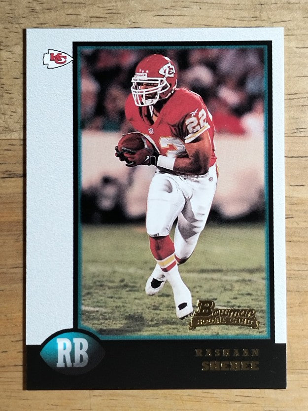 1998 Bowman #202 Rashaan Shehee RC