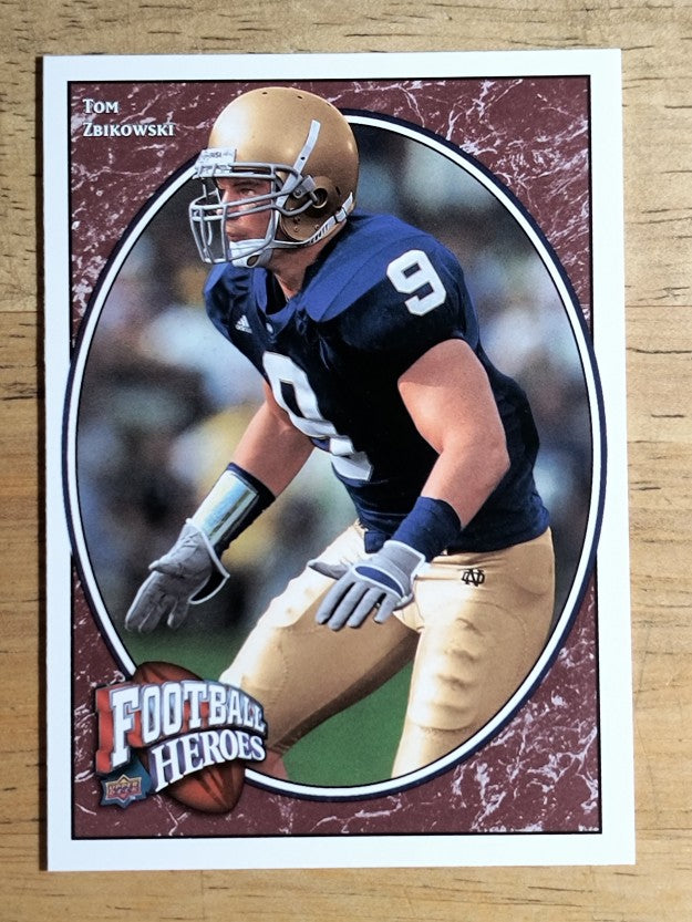2008 Upper Deck Heroes #197 Tom Zbikowski RC
