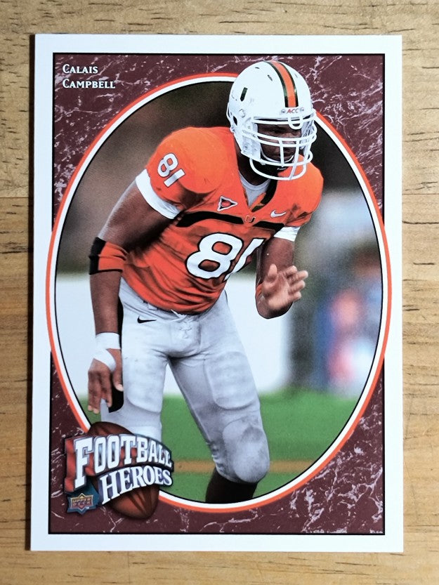 2008 Upper Deck Heroes #116 Calais Campbell RC