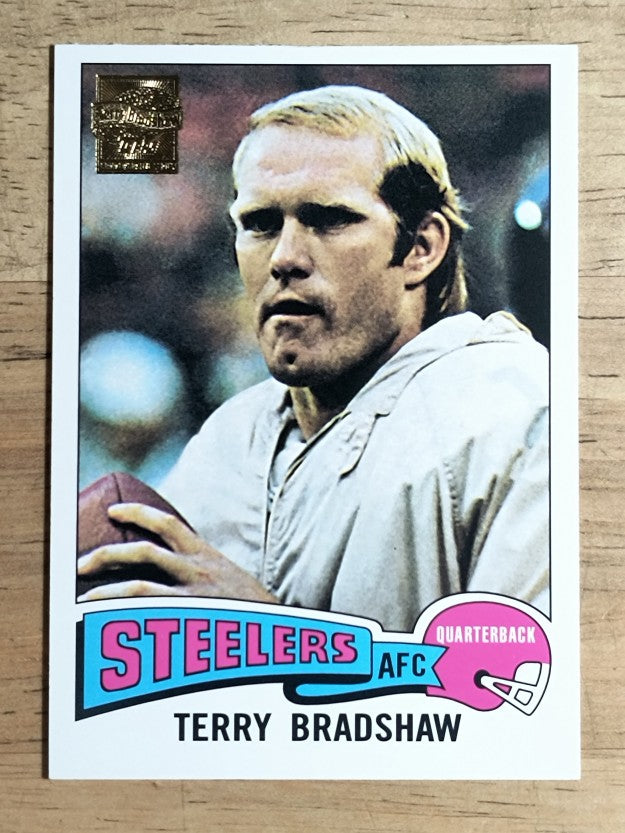 2002 Topps Terry Bradshaw Reprints #5 Terry Bradshaw '75