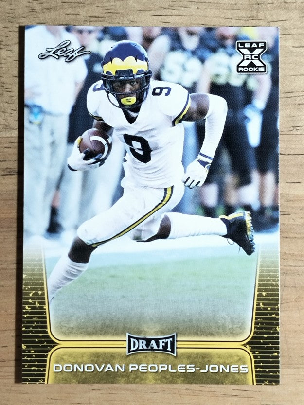 2020 Leaf Draft Gold #30 Donovan Peoples-Jones