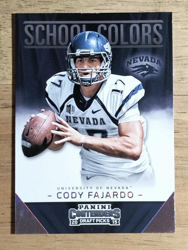 2015 Panini Contenders Draft Picks School Colors #6 Cody Fajardo