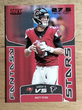 2019 Score Fantasy Stars Red #4 Matt Ryan