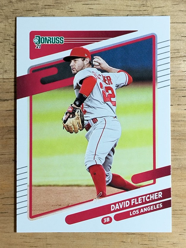 2021 Donruss #180 David Fletcher
