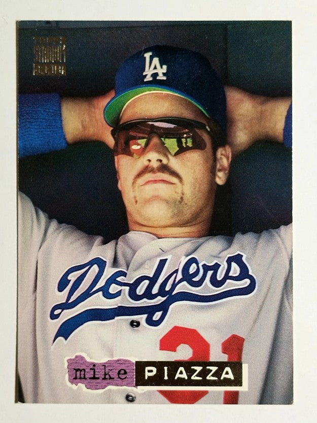 1994 Stadium Club Dugout Dirt #1 Mike Piazza