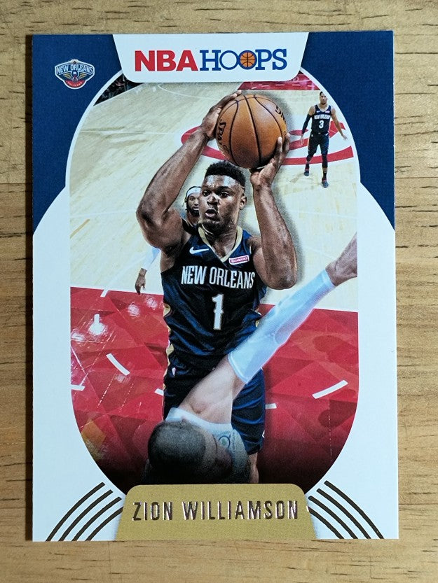2020-21 Hoops #163 Zion Williamson