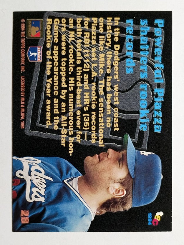 1994 Stadium Club Members Only 50 #28 Mike Piazza