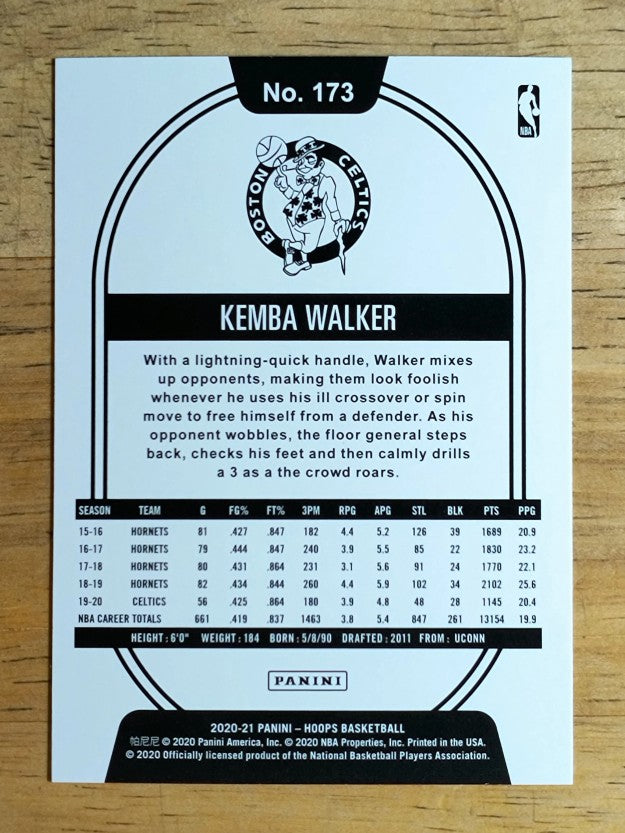 2020-21 Hoops #173 Kemba Walker