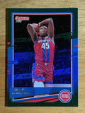2020-21 Donruss Green Flood #39 Sekou Doumbouya