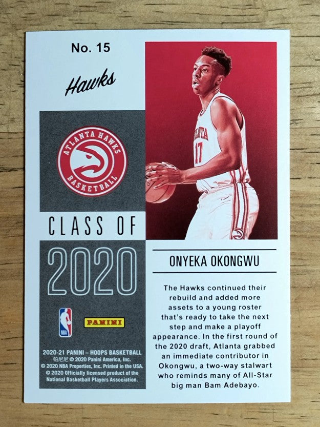 2020-21 Hoops Class of 2020 #15 Onyeka Okongwu