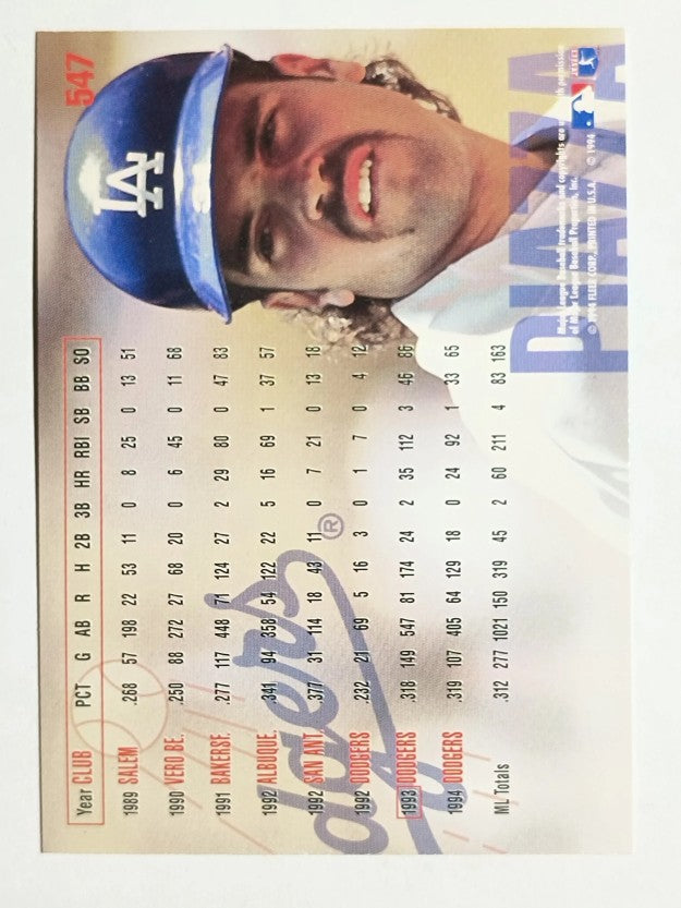 1995 Fleer #547 Mike Piazza