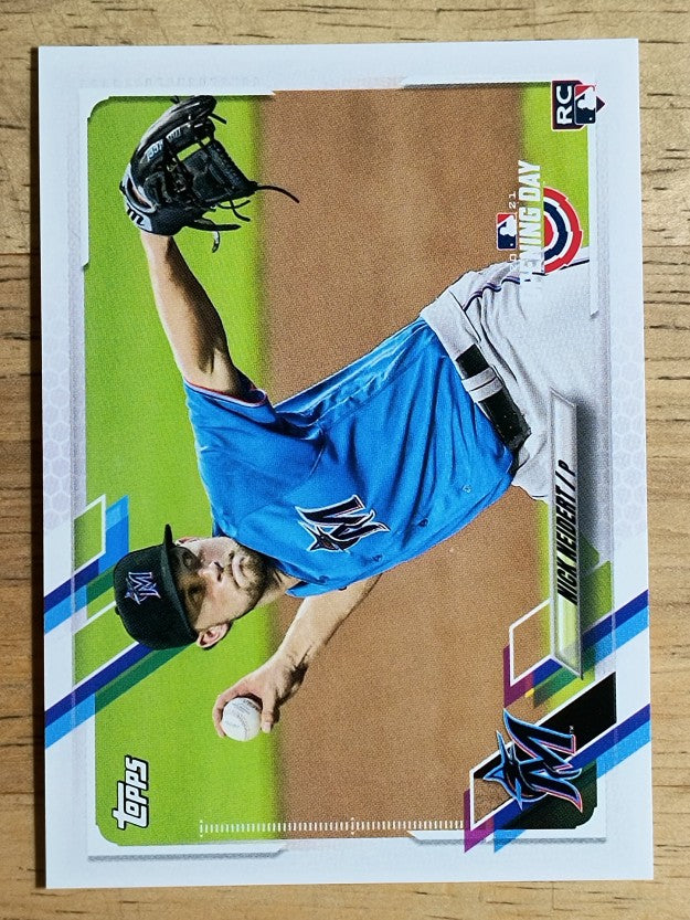 2021 Topps Opening Day #28 Nick Neidert RC