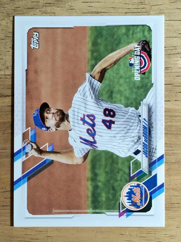 2021 Topps Opening Day #131 Jacob deGrom