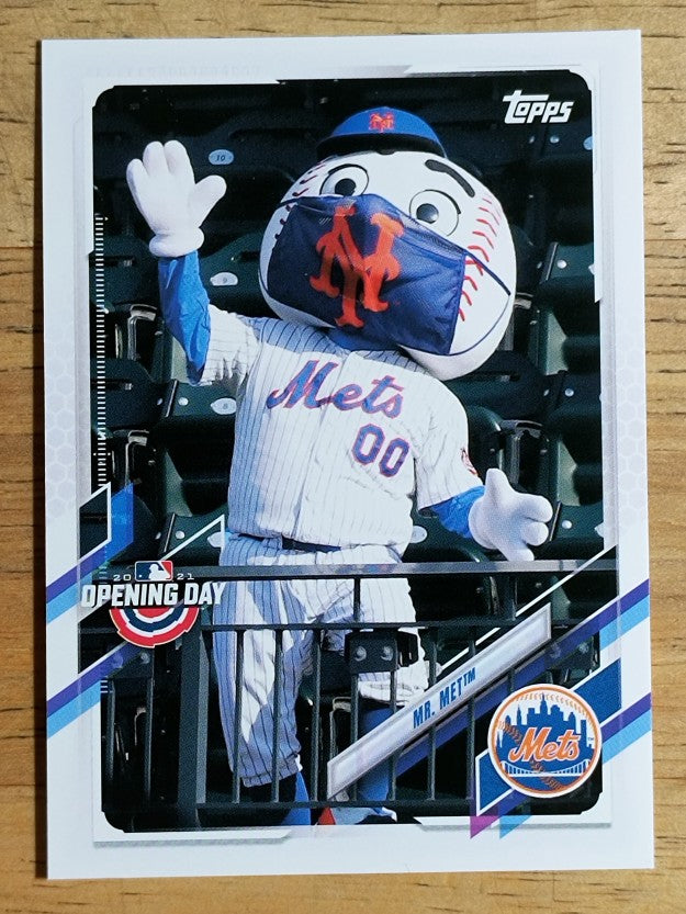 2021 Topps Opening Day Mascots #M3 Mr. Met