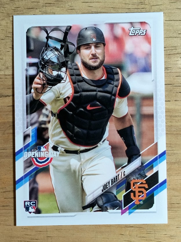 2021 Topps Opening Day #176 Joey Bart RC