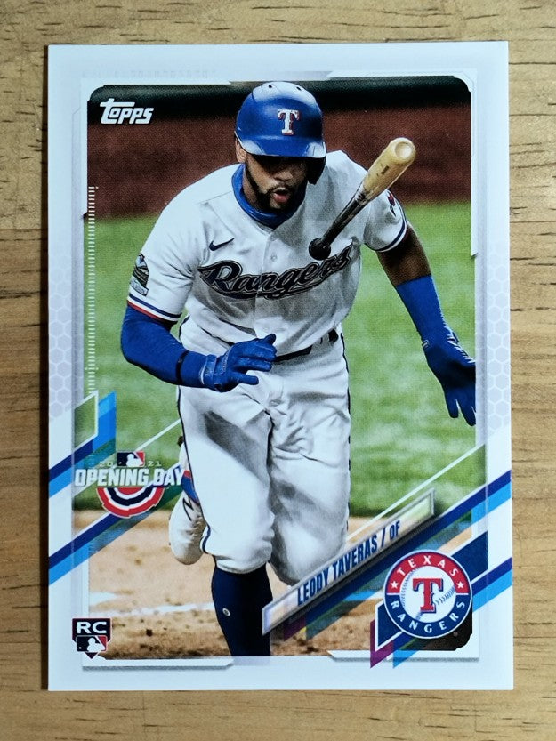 2021 Topps Opening Day #34 Leody Taveras RC