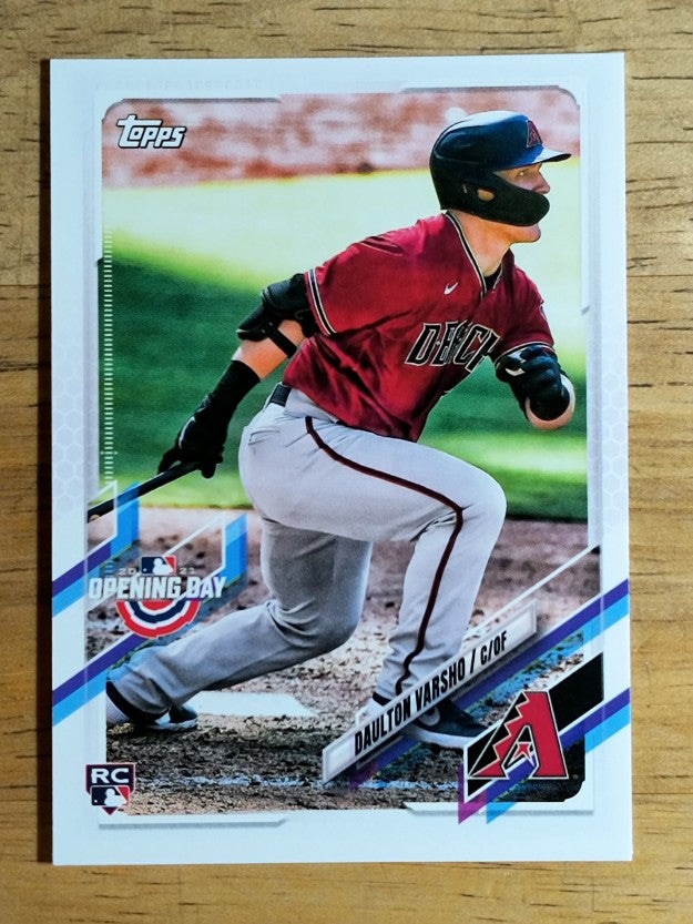 2021 Topps Opening Day #107 Daulton Varsho RC