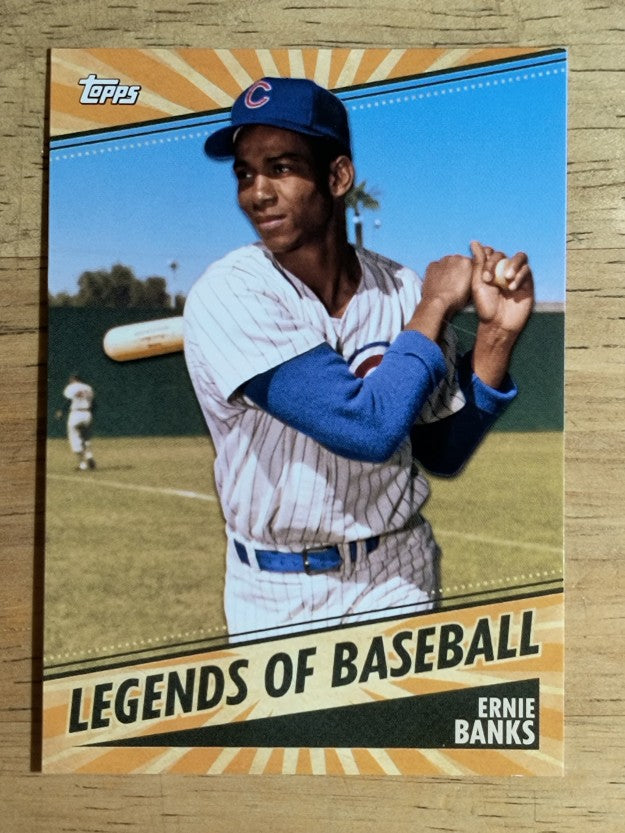 2021 Topps Opening Day Legends of Baseball #LOB4 Ernie Banks