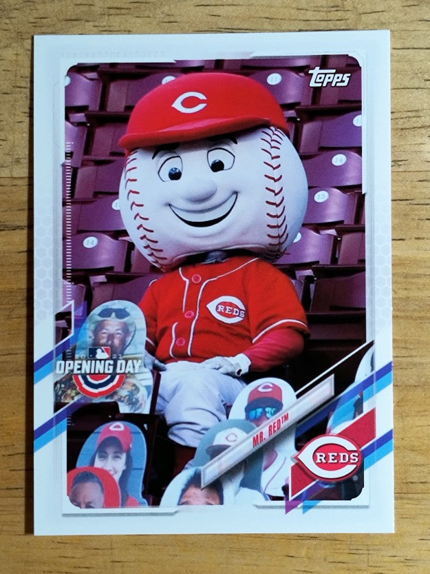 2021 Topps Opening Day Mascots #M20 Mr. Red