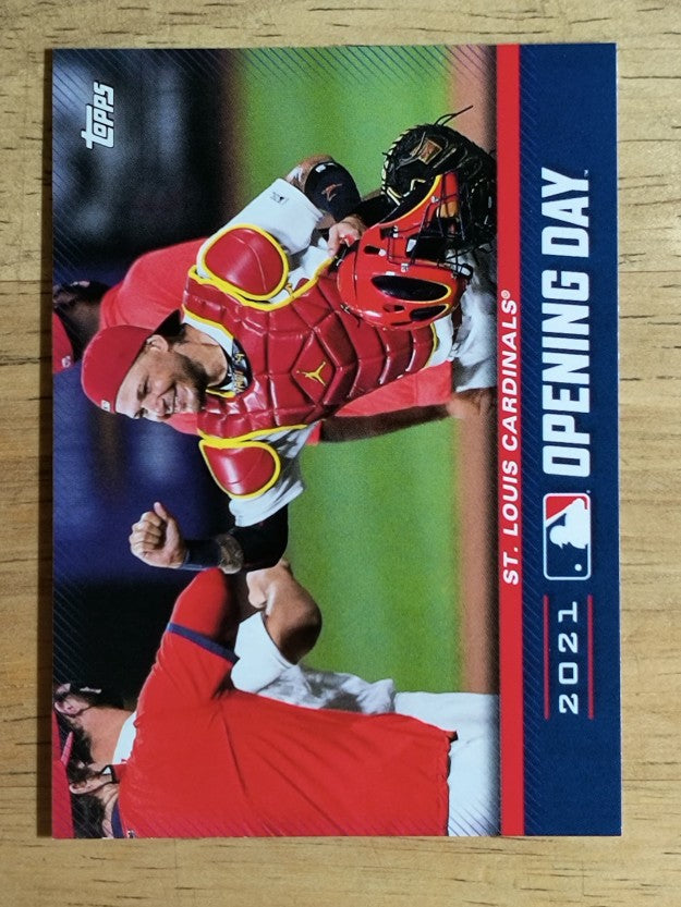 2021 Topps Opening Day Opening Day #OD10 St. Louis Cardinals BB