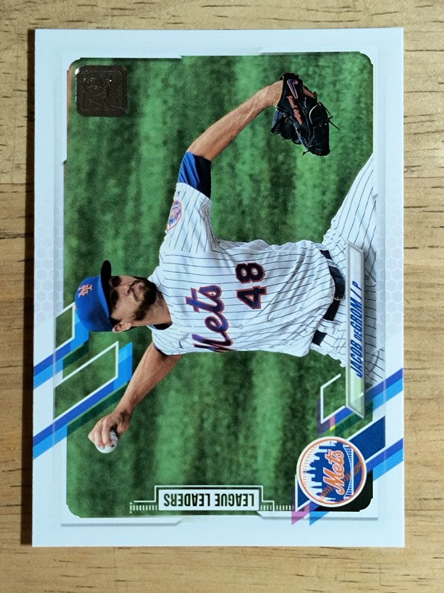 2021 Topps #170 Jacob deGrom LL
